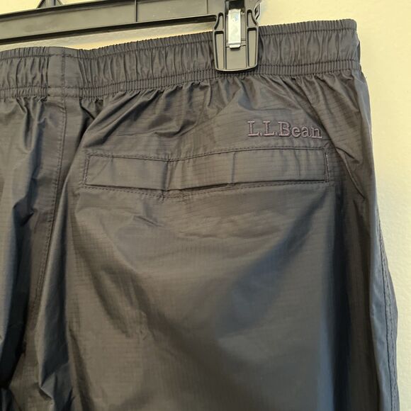LL BEAN Women's Trail Model Waterproof Rain Pants, Black- Medium Reg - Picture 4 of 10